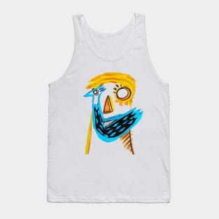 face bird Tank Top